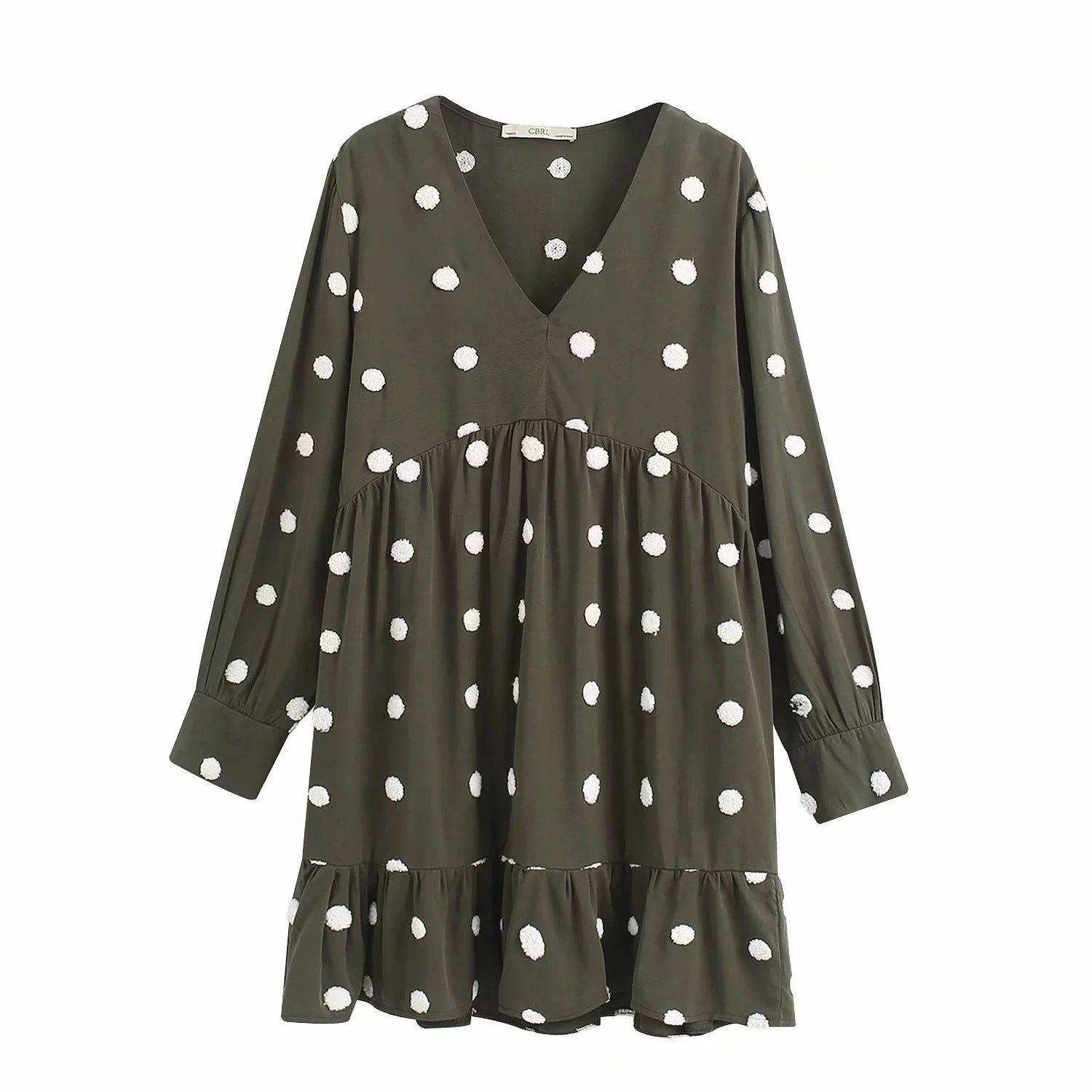 New Spring Women's French Polka Dot Dress