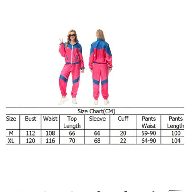 80s 90s Vintage Colorful Jacket for Women Cosplay Outfit