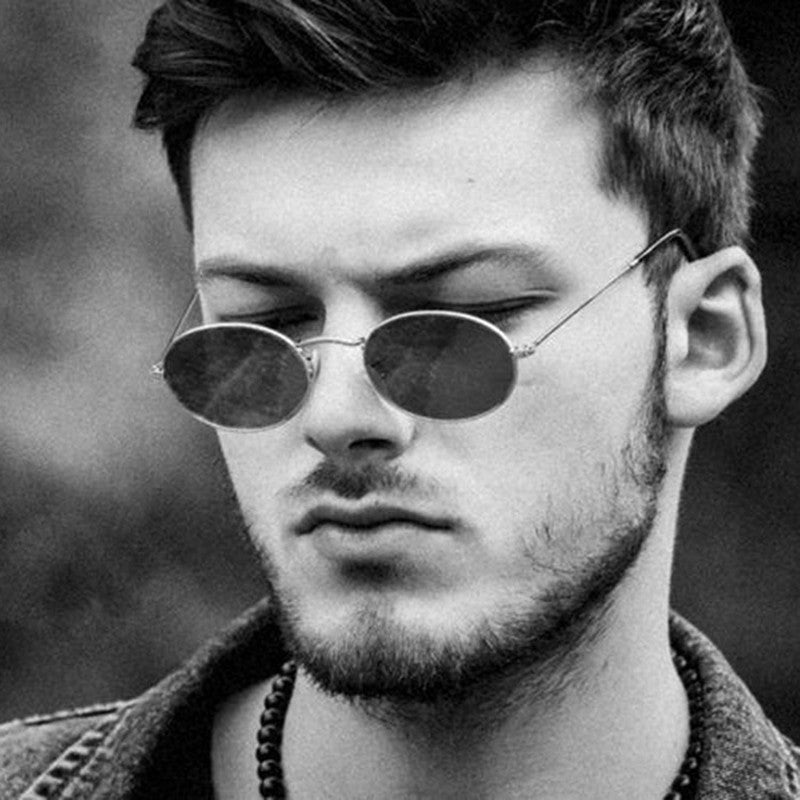 Retro Oval Sunglasses for Men and Women - Classic Style