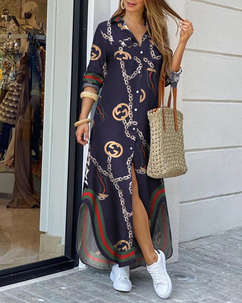 Fashionable Spring Summer Shirt Dress (New Style)
