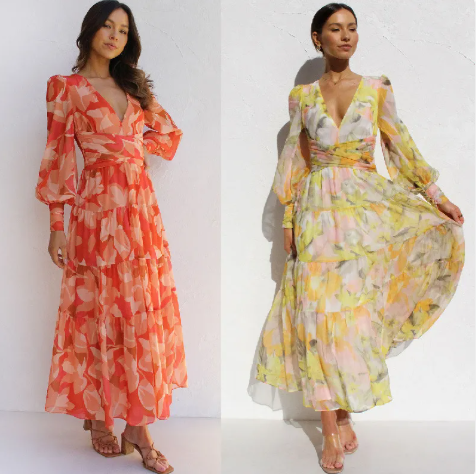 Swing V-Neck Dress