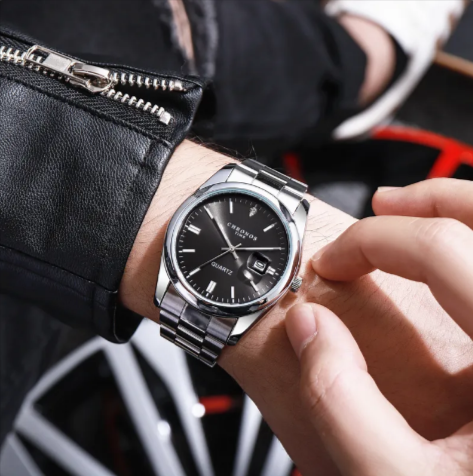 The Mouvement Automatic Steel Watch | Evarisluxe