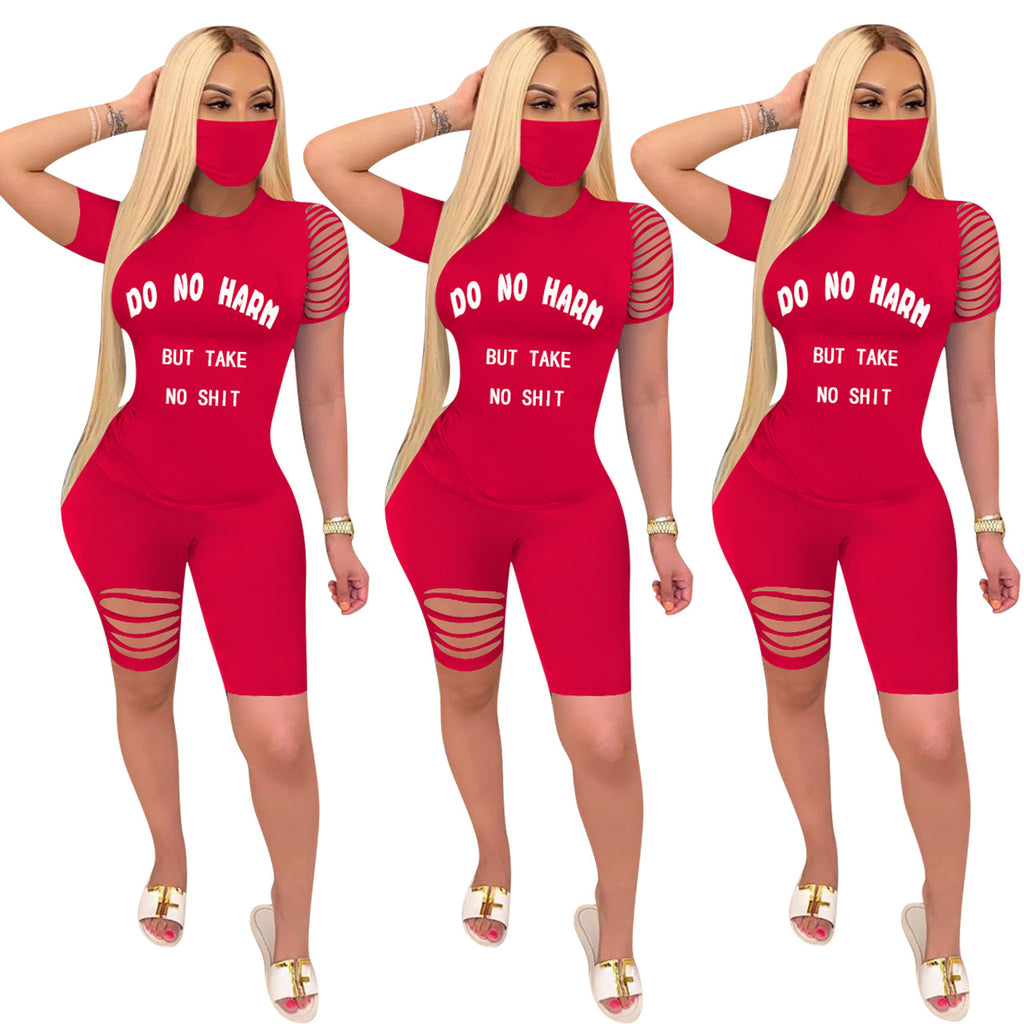 Trendy Floral Two-Piece Women's Casual Set
