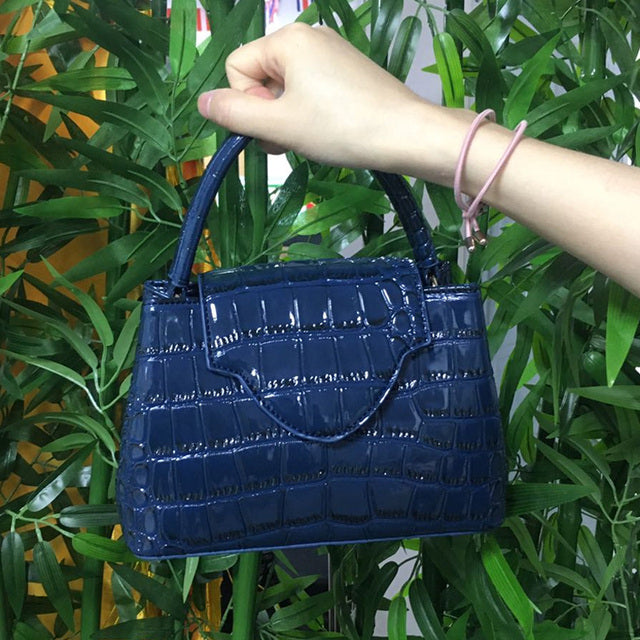 Evarisluxe Snake Skin Embossed Evening Handbag
