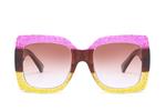 Evarisluxe Tri-Color Frame Sunglasses