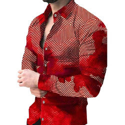 2021 Spring/Summer 3D Printed Men's Polo Shirt
