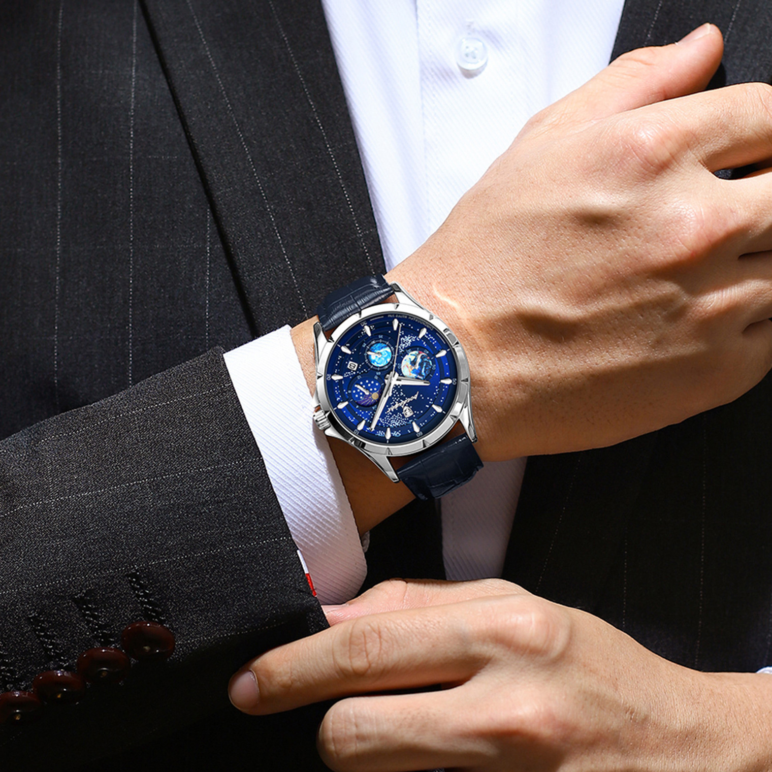 Men's Luminous Waterproof Watch