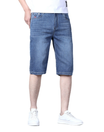 Plus Size Men's Summer Stretch Urban Overalls