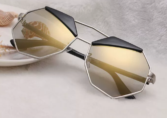Trendy Polygonal Sunglasses for Men and Women