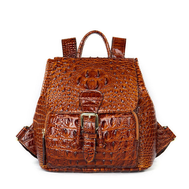 Evarisluxe Vintage Leather Heritage Backpack