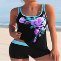Two-Piece Conservative Skirt Bikini for Women (One Set)