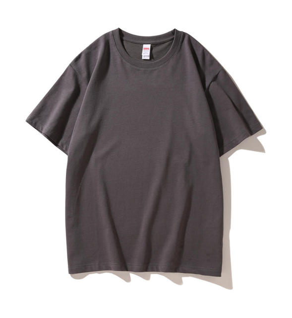 2024 Summer Cool Silk Loose Plain T-Shirt for Men