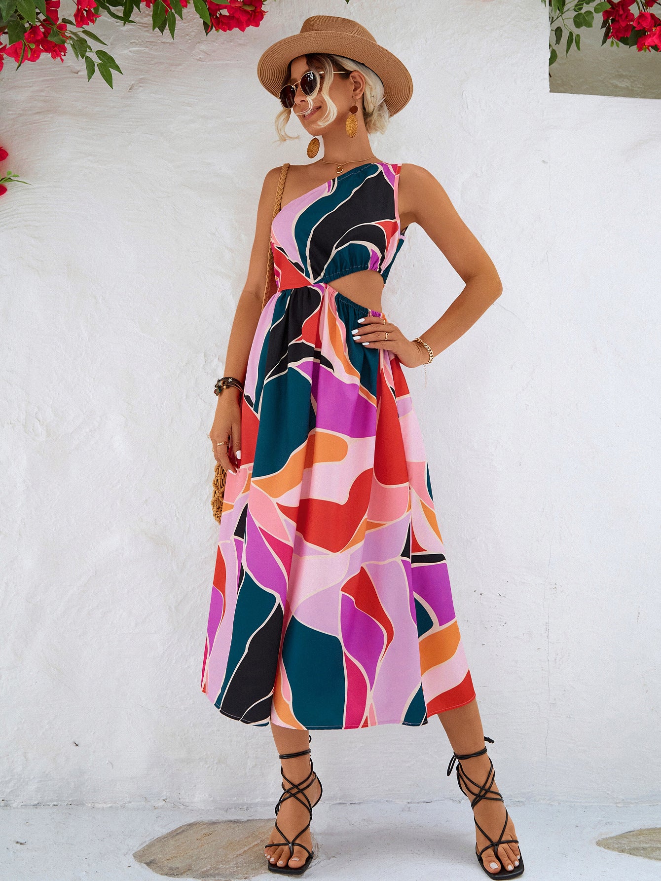 2023 Spring/Summer Women's Hollow Cutout Dress