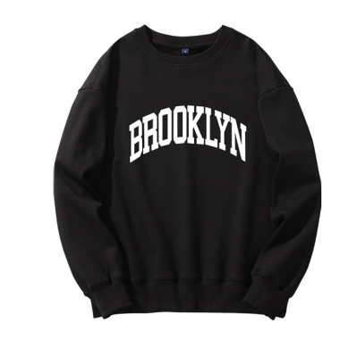 Couple's Crewneck Sweatshirt Jacket