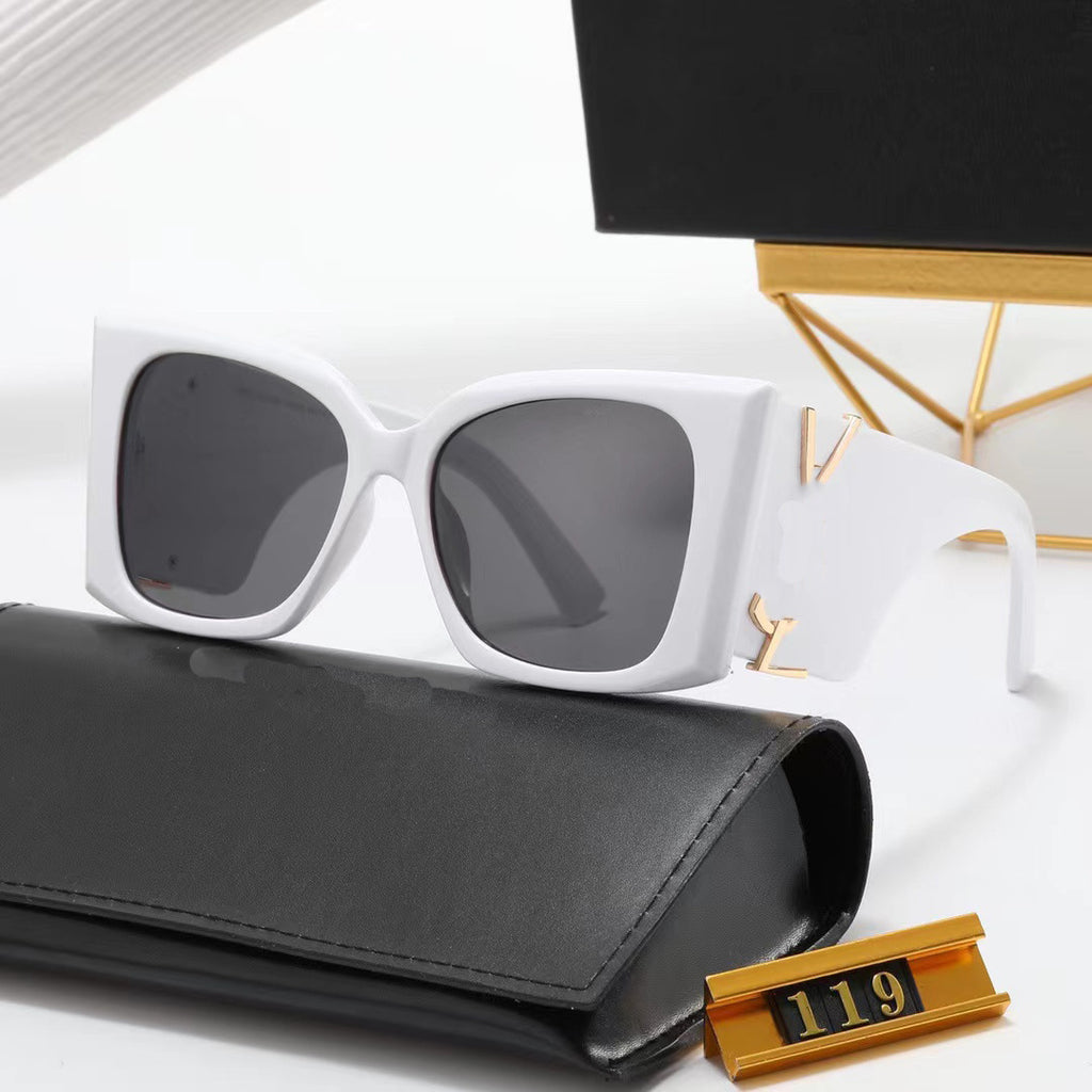 Stylish Cat Eye Sunglasses with Large Frames for Women
