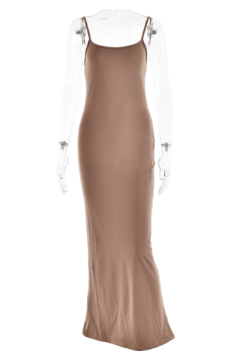 Slim-Fitting Patchwork Dress for Women