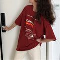 Korean Style Loose Spring Summer Casual T-Shirt for Women