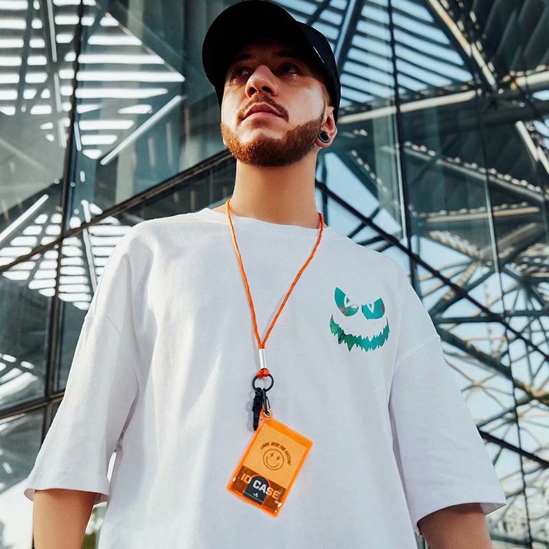 Hip Hop Streetwear Loose Fit Devil T-Shirt for Men