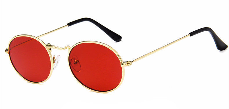 Retro Oval Sunglasses for Men and Women - Classic Style