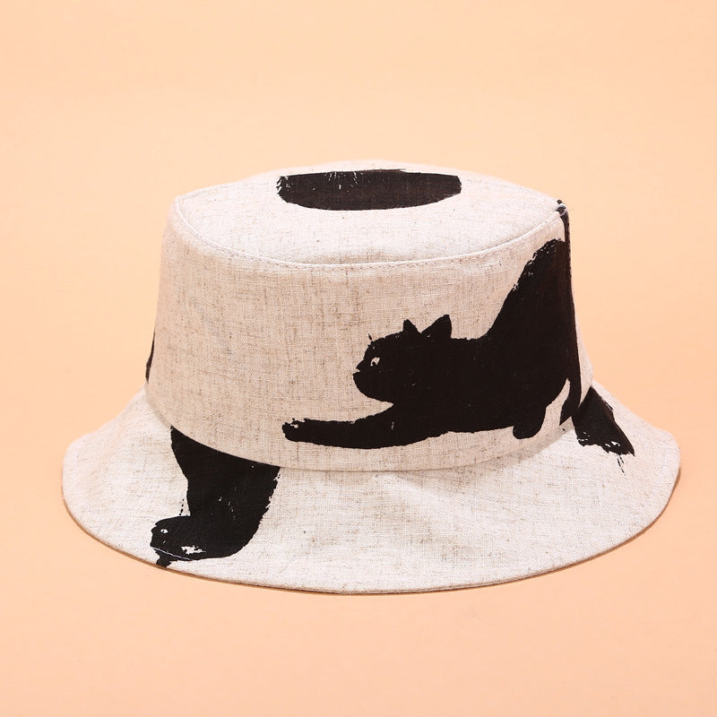Women's Japanese Style Foldable Fisherman Hat for Summer