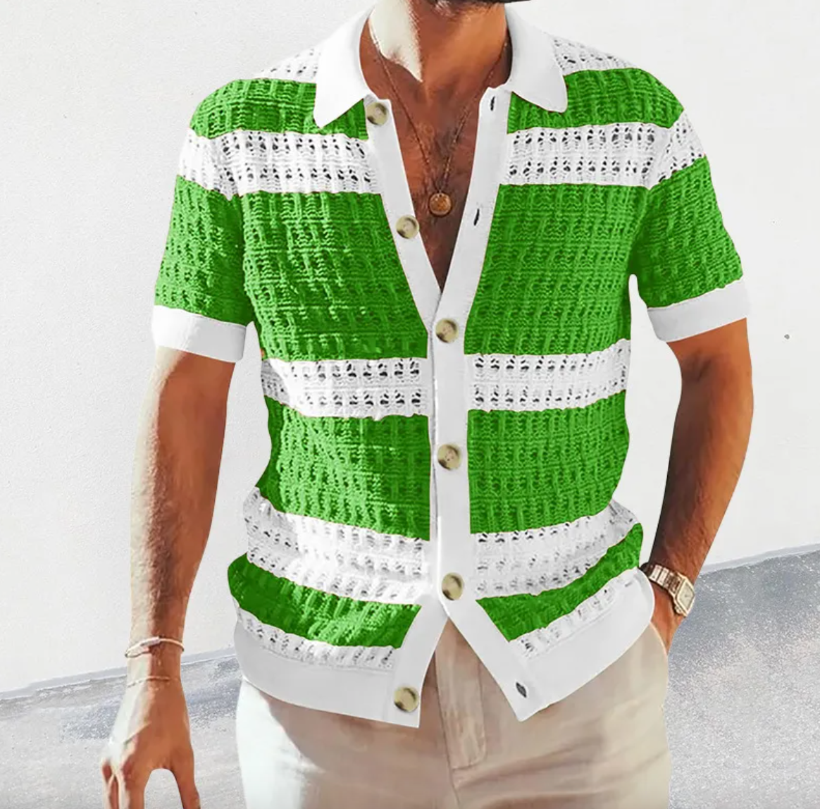Men's Summer Collar Shirts - Casual & Formal