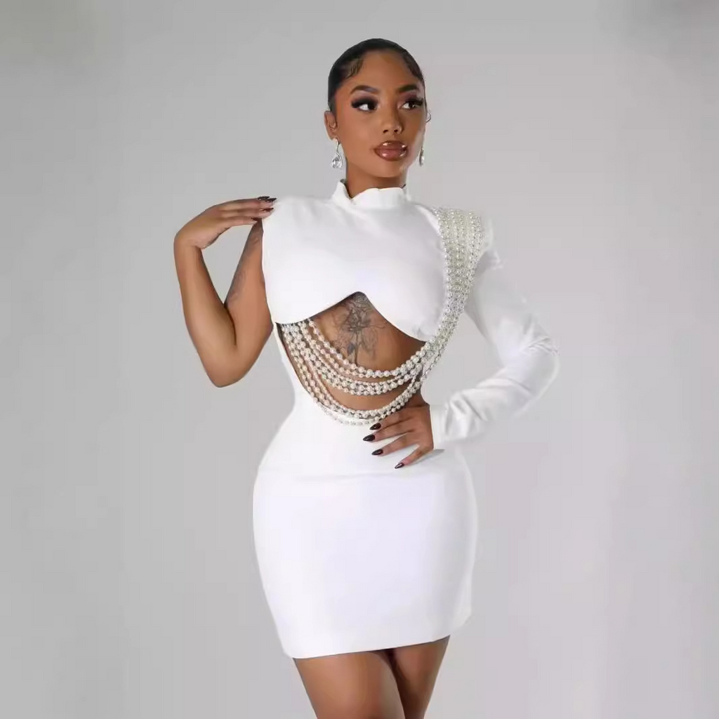 Slim-Fit Sheath Dress