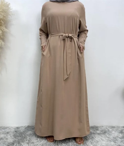 The Sérénité Modest Maxi Dress | Evarisluxe