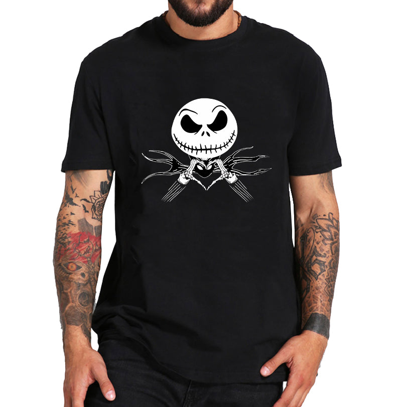 Disney Nightmare Pattern Men's Fashion T-Shirt