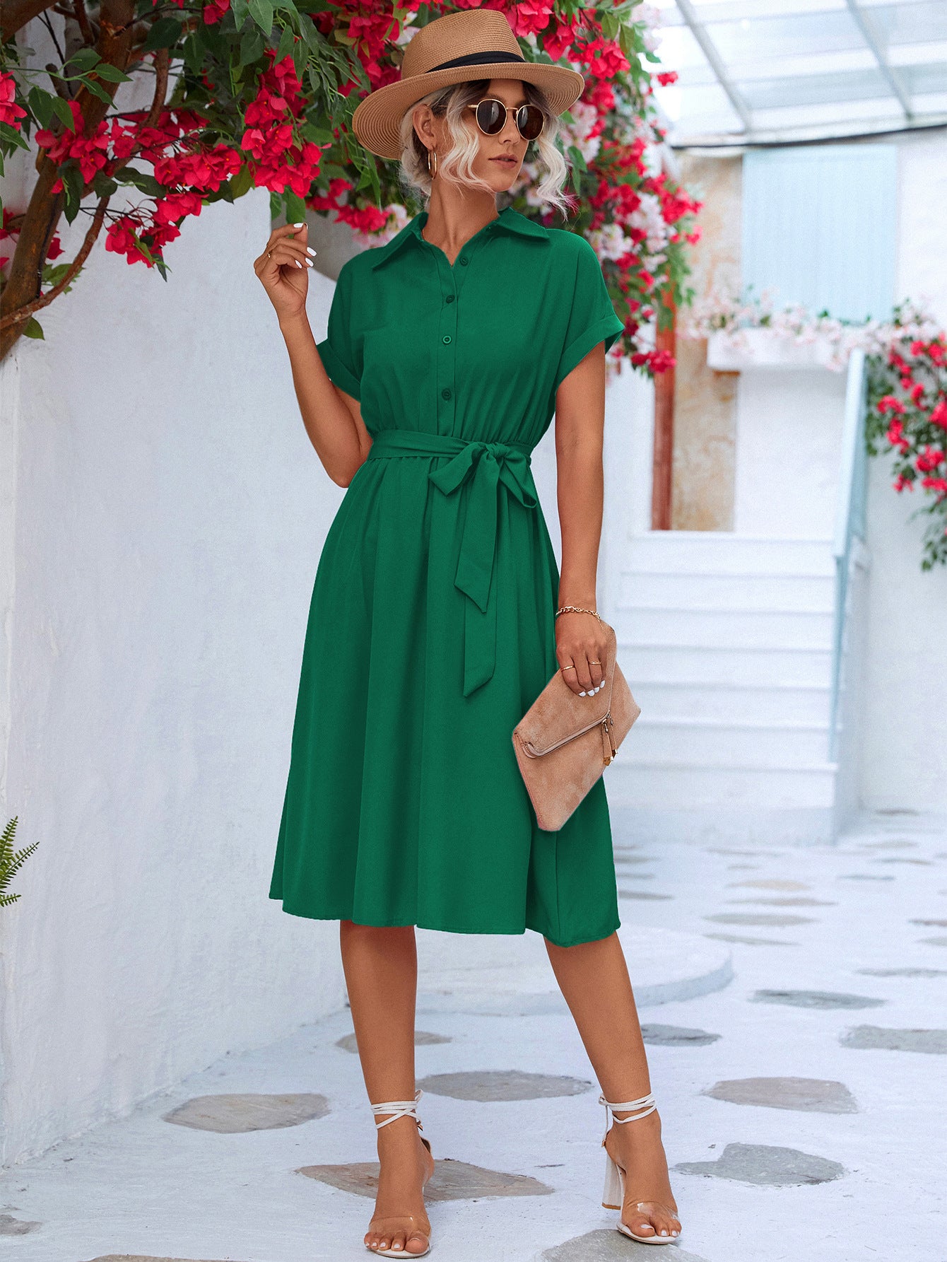 2023 Spring/Summer New Women's Shirt Dress Collection