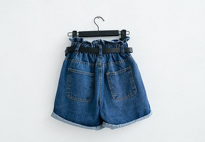 High-Waisted Denim Shorts for Women - Summer Style