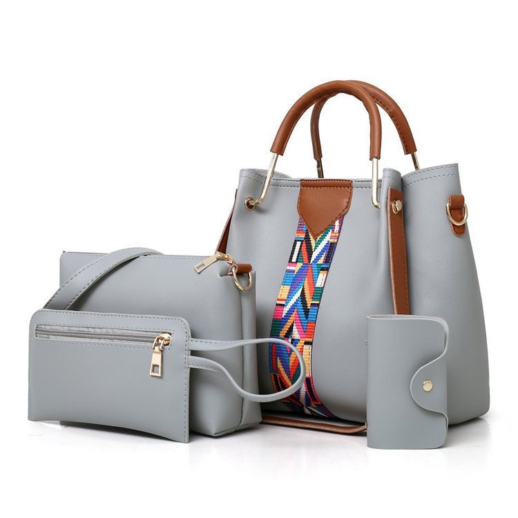 Fashionable Four-Piece Purse Set for Women