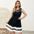 Elegant Spring Summer Chiffon Dress for Women