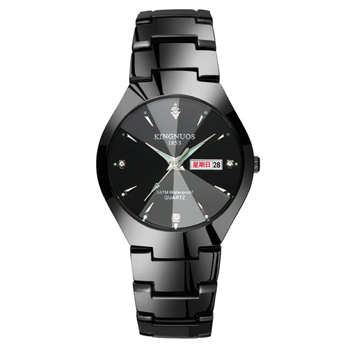 Automatic Quartz Tungsten Couple Watches with Luminous Dial | Evarisluxe