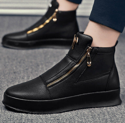 Trendy Men's Summer 2023 High-Top Casual Sneakers