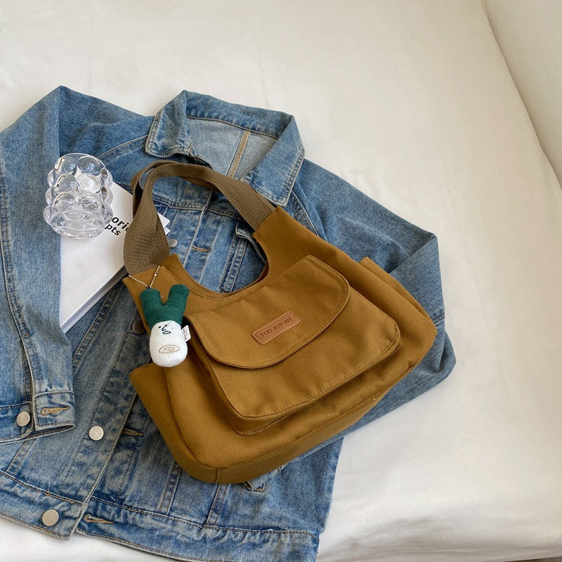 Large Capacity Summer Fashion Canvas Shoulder Bag