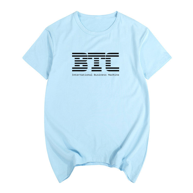 BTC Bitcoin Unisex Short Sleeve T-Shirt