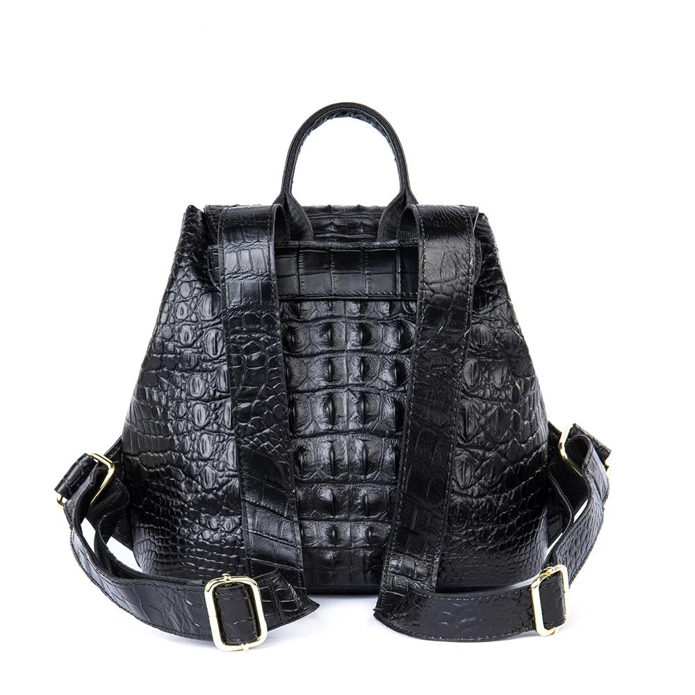 Evarisluxe Vintage Leather Heritage Backpack