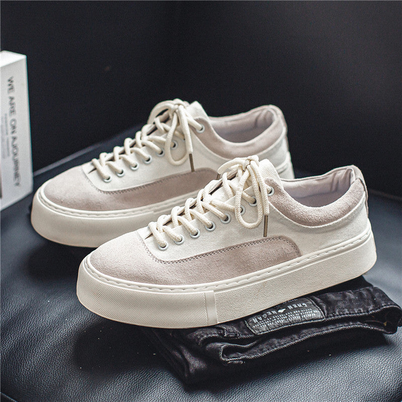 Men's Summer Casual Outdoor Sneakers - Stylish Low-top Canvas