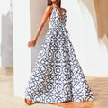 2023 Summer Fashion Sexy Halter Loose Dress for Women