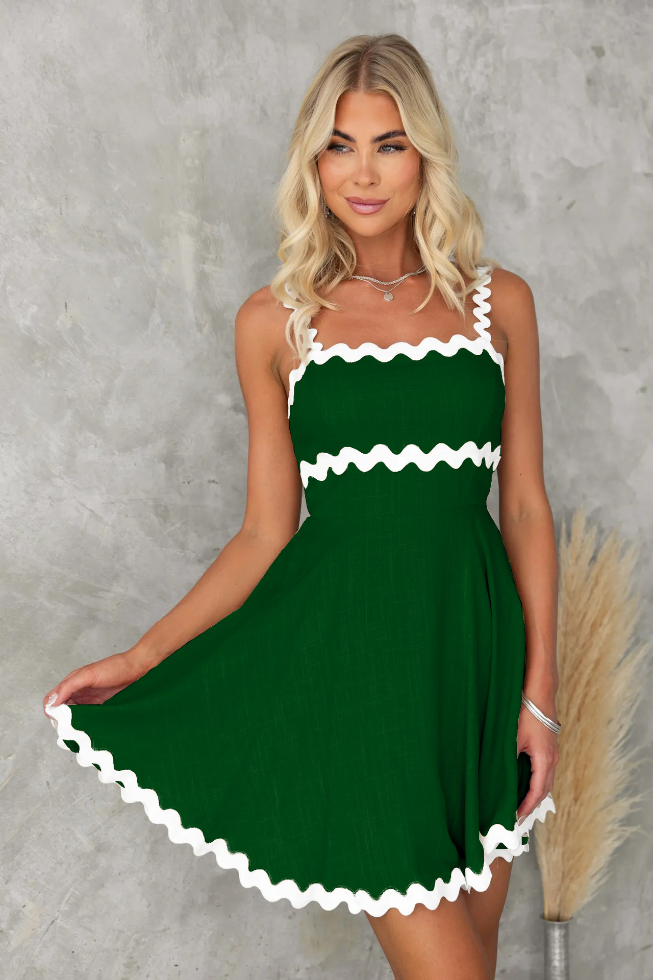 Women's Short Suspender Dress