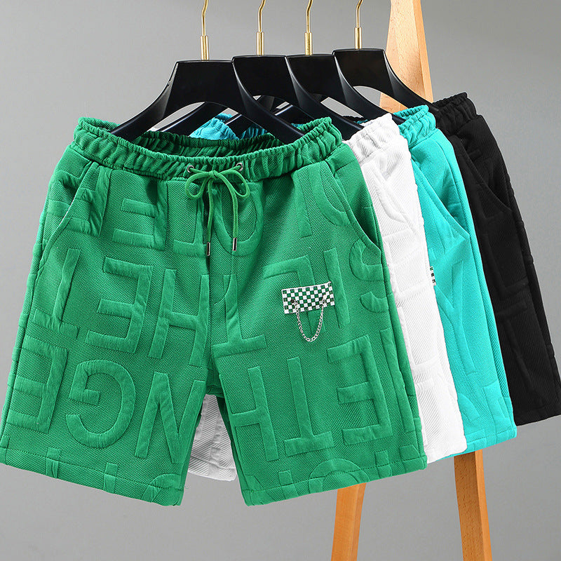 Plus Size Men's Loose Summer Beach Shorts (Wholesale)
