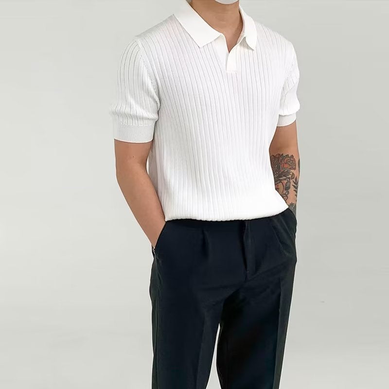 2023 Japanese Style Trendy Men's Polo Shirt (Short Sleeve)
