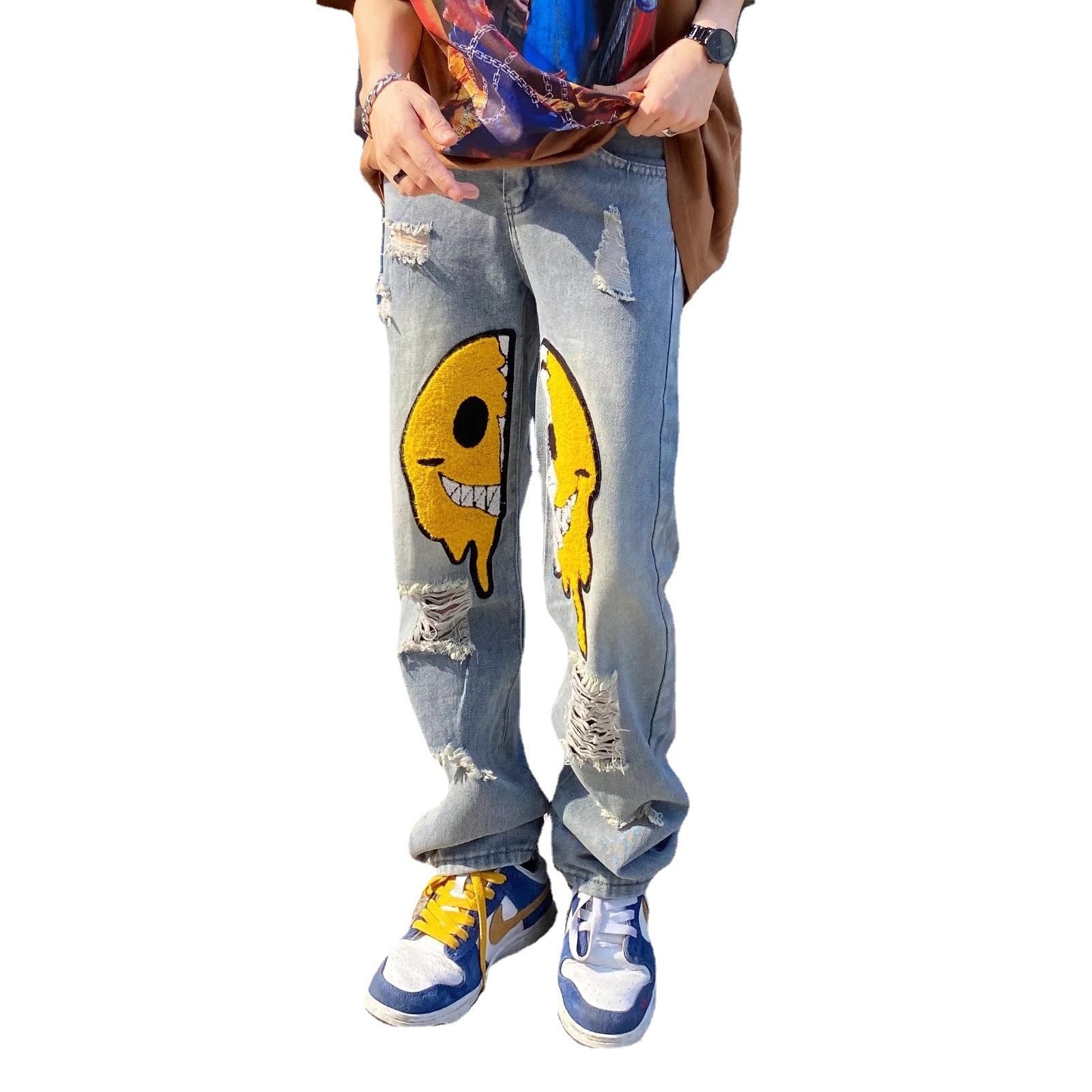 Loose Straight Wide Leg Pants for Men and Women
