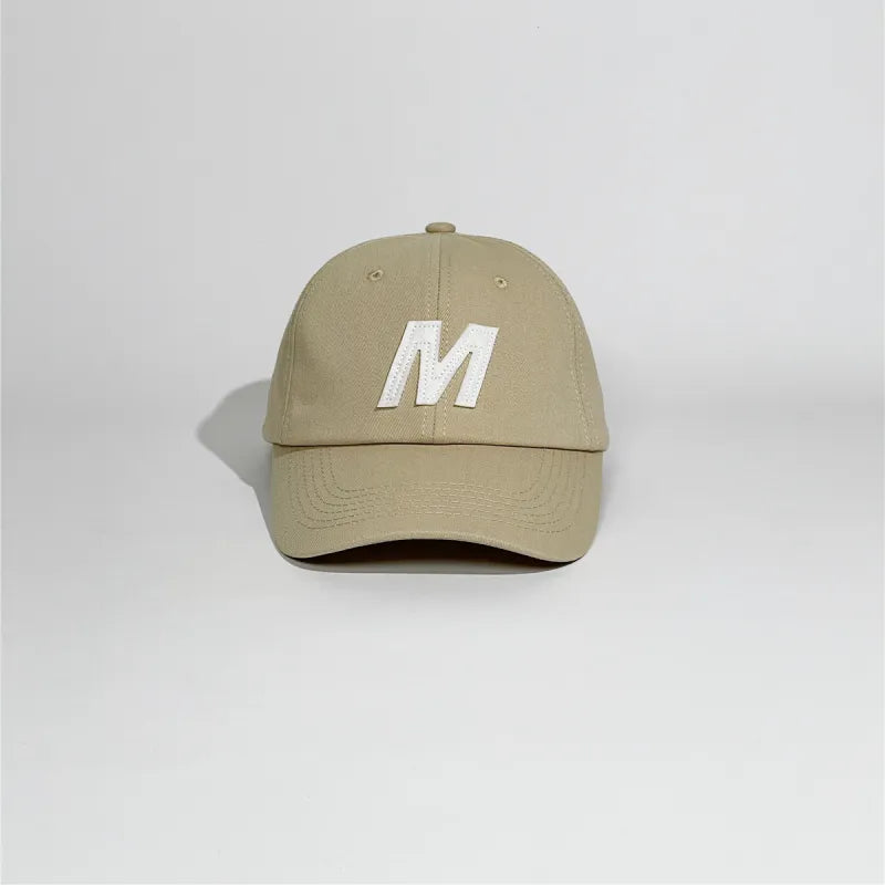 Women's Lettering Face Small Baseball Hat