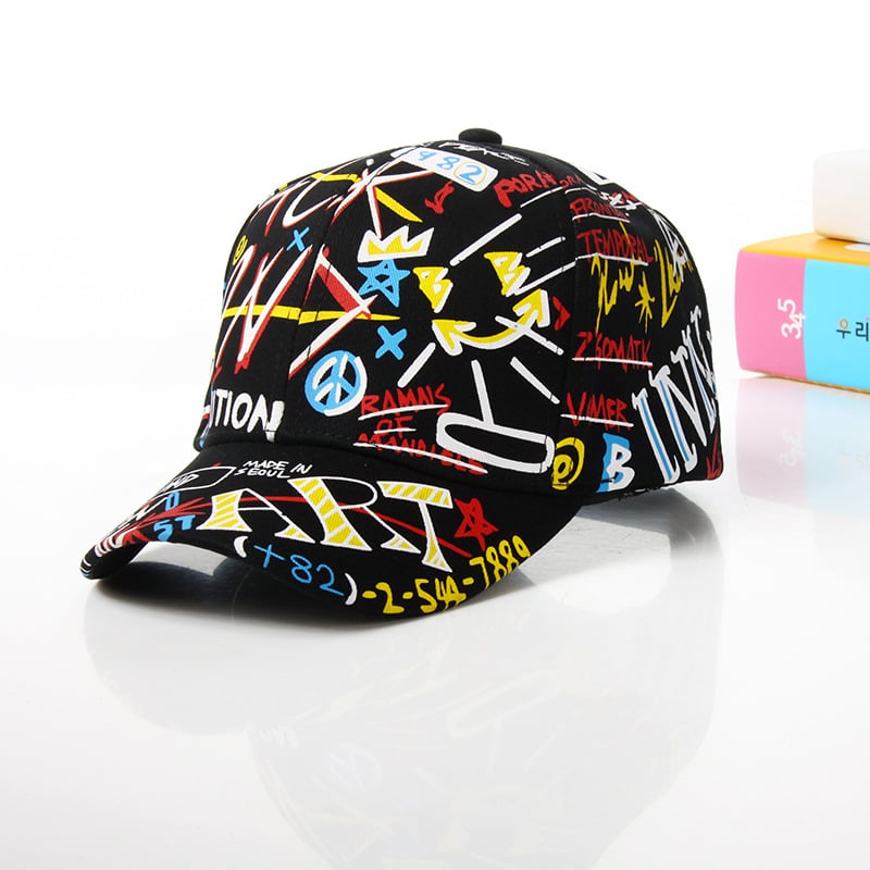 The Graffiti Urbain Cap | Evarisluxe