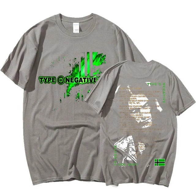 Type O Negative Cotton Oversized T-Shirt for Men & Women
