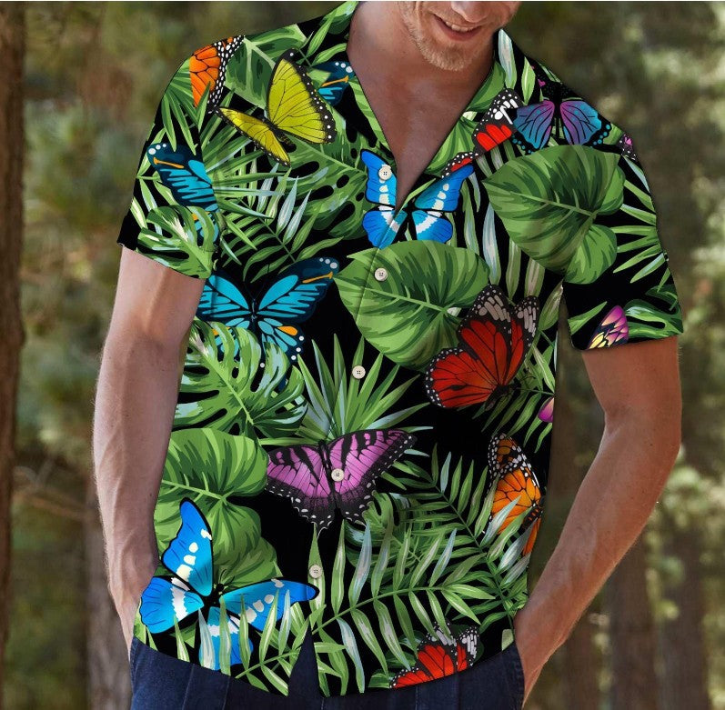 Hawaiian Casual Cotton Shirt for Men