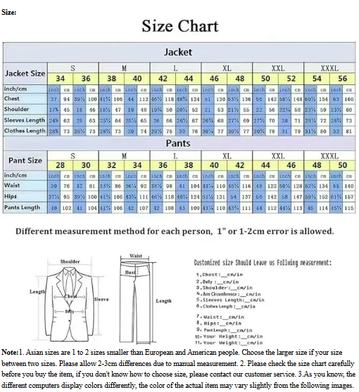 Classic Men's 3-Piece Slim Fit Suit