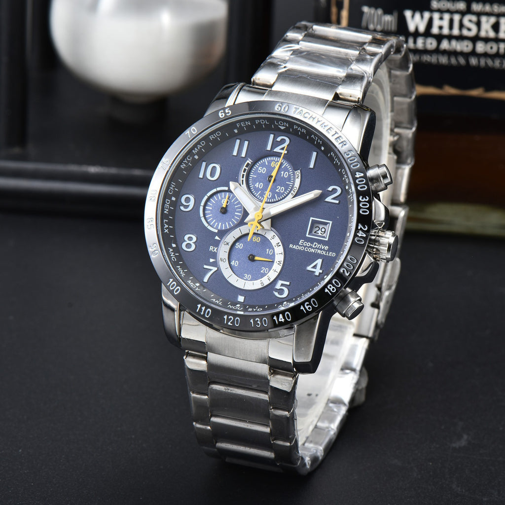 Multi-Function Waterproof Calendar Watch for Men