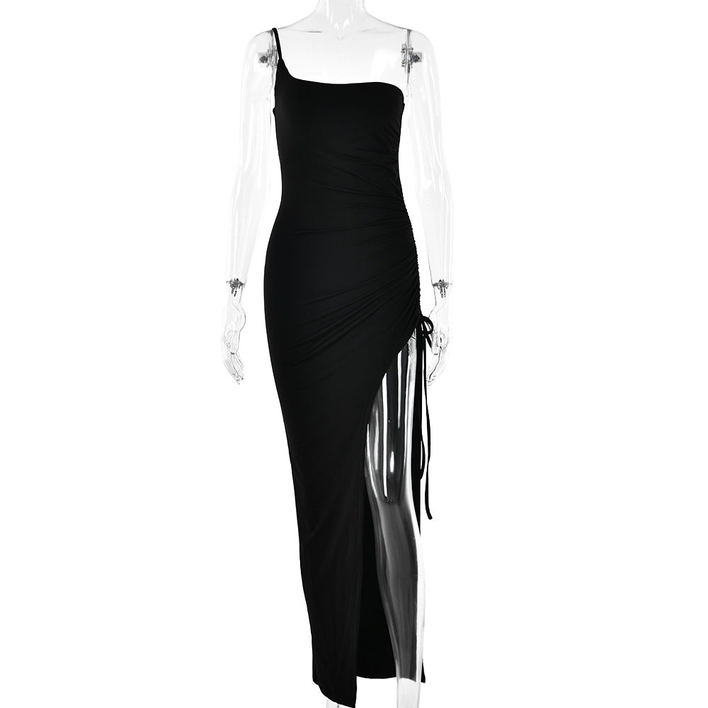Spring 2023 New Women's Sexy High-Slit Dress